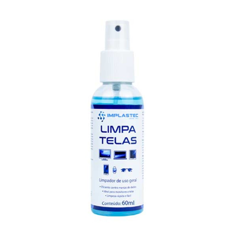 Limpa Tela IMPLASTEC 60ml - PACL6035CX — foto 2
