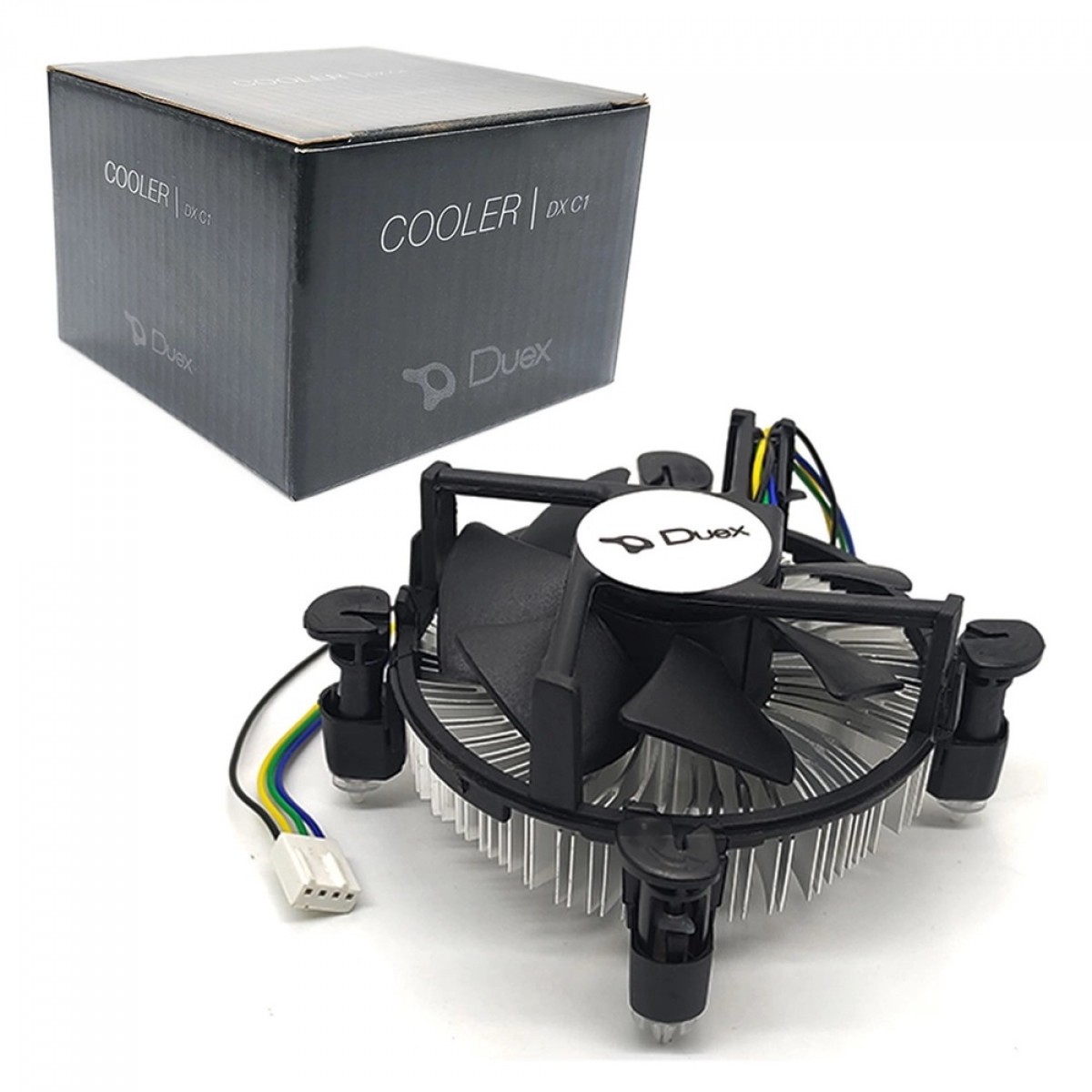 Cooler para Processador DUEX Dx C1 Intel 775/1150/1155/1156/1151