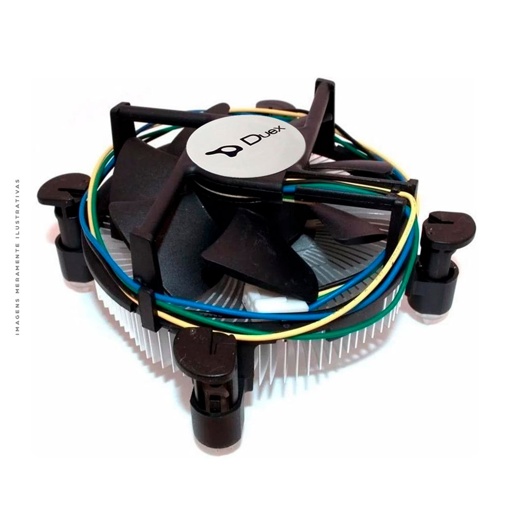 Cooler para Processador DUEX Dx C1 Intel 775/1150/1155/1156/1151 — foto 3