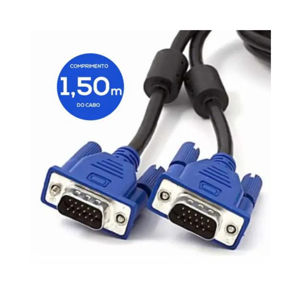Cabo VGA 15MX15M TSA 1.5m c/ filtro
