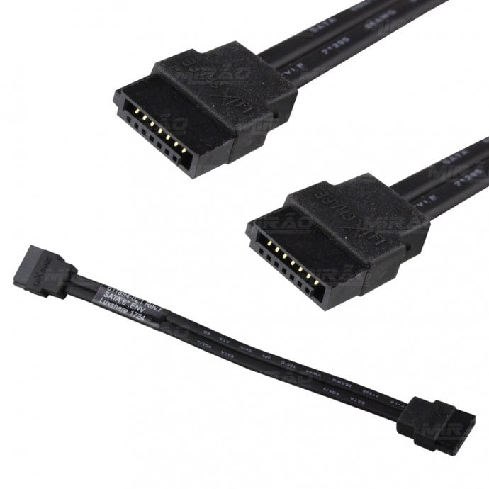 Cabo SATA 3 6GB/S Padrão Original 15cm - DMIX