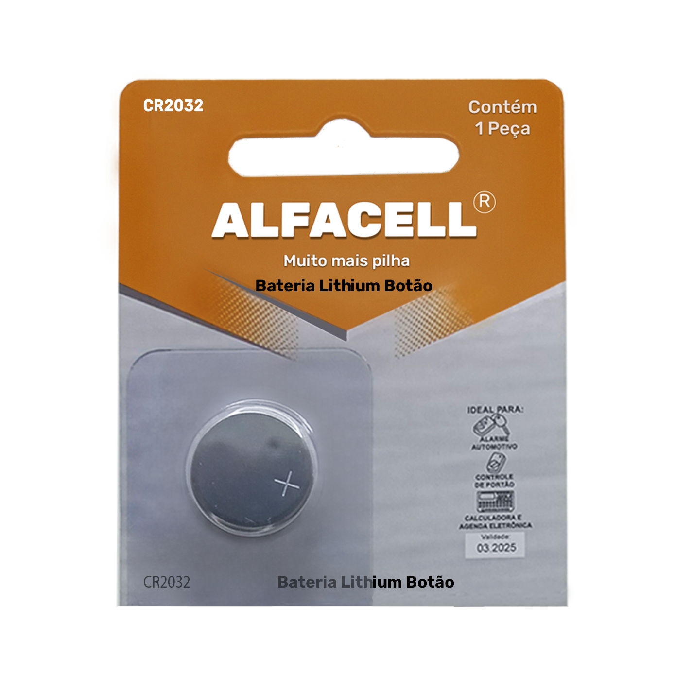 Bateria CR2032 ALFACELL Lithium 3V