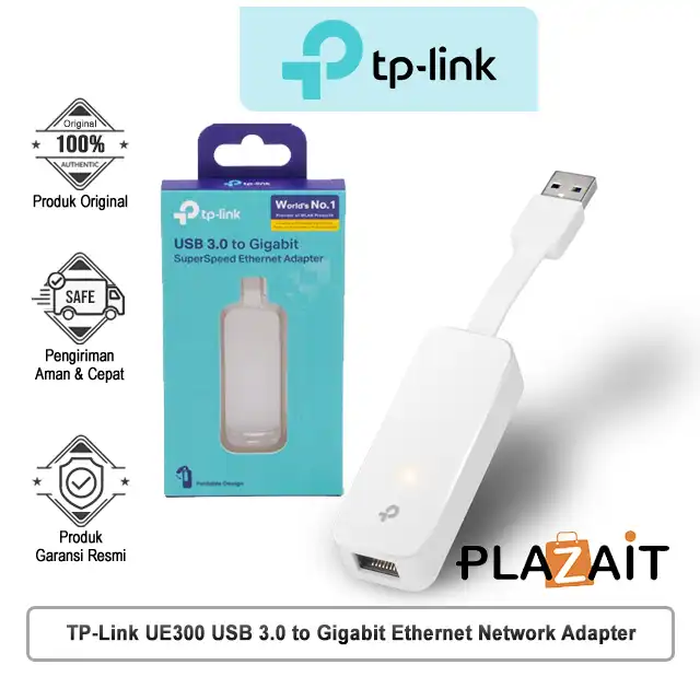 Adaptador de Rede TP-LINK, Ethernet Gigabit, USB 3.0 - UE300 — foto 3